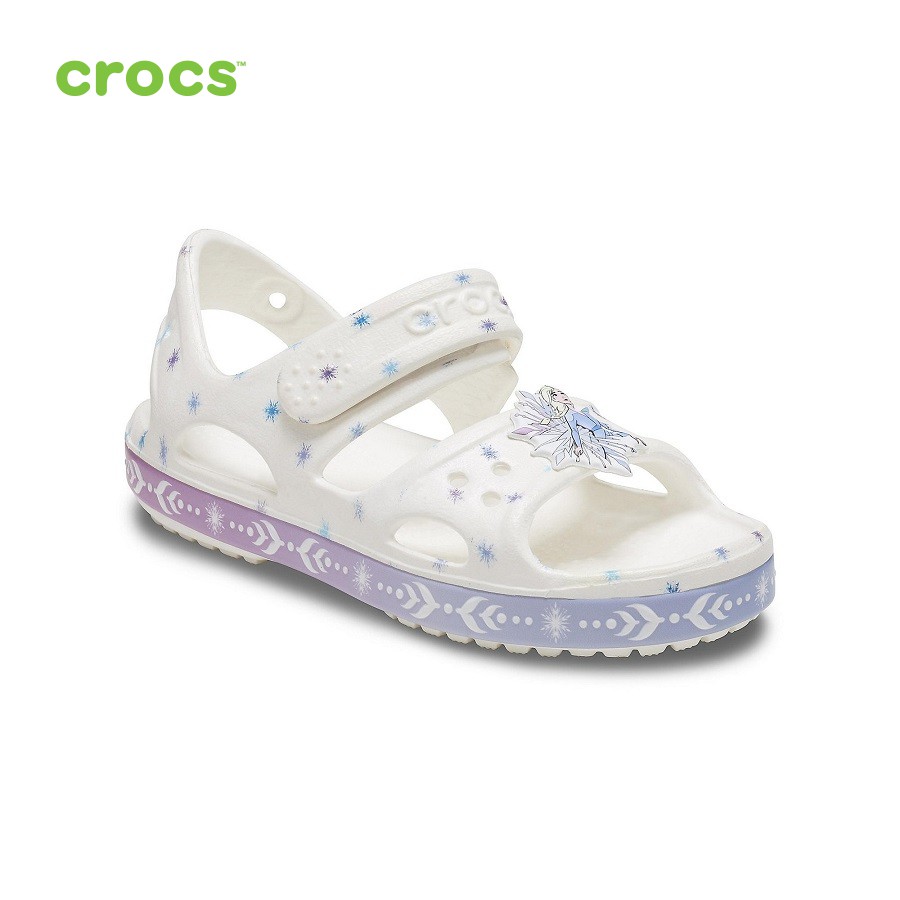 Giày Lười Trẻ Em Crocs Funlab Disney Frozen II band 206172-100