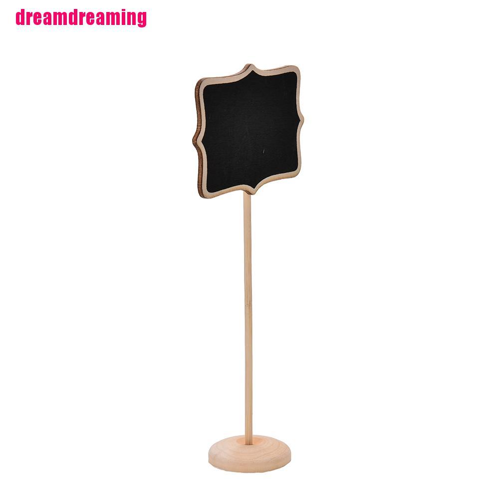 Bộ 1 / 10 Bảng Đen Mini Dùng Trang Trí Đám Cưới