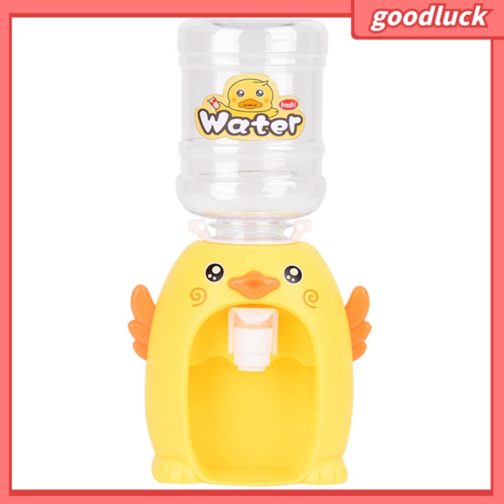 Bình uống nước hình vịt con DIY nhiều màu sắc dành cho nhà búp bê