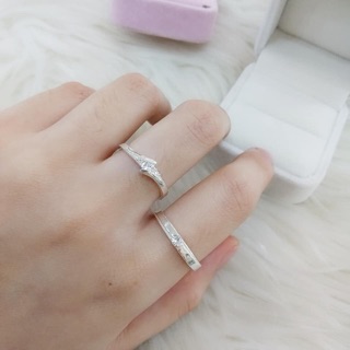 [Đồng giá ] Nhẫn đôi bạc ta