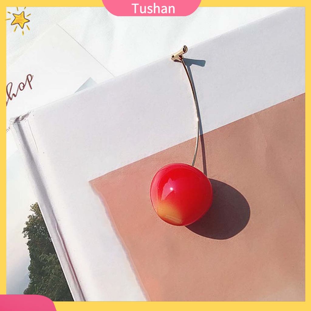 Hoa tai hình trái Cherry xinh xắn dành cho nữ