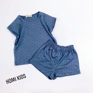 Bộ cánh dơi thun lạnh chấm bi siêu đáng yêu