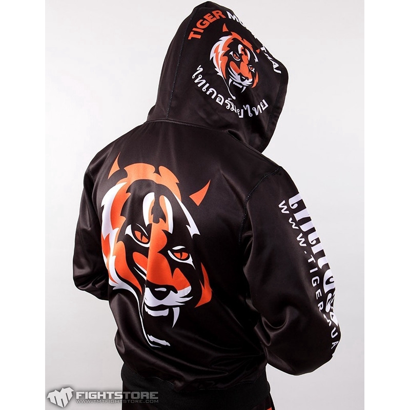 Áo hoodie nam in chữ Tiger Muay Thái