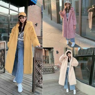 🌺 [Order] Áo khoác lông siêu dày dáng dài kèm ảnh thật