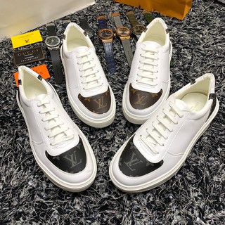 giầy thể thao nam lv da bò mới