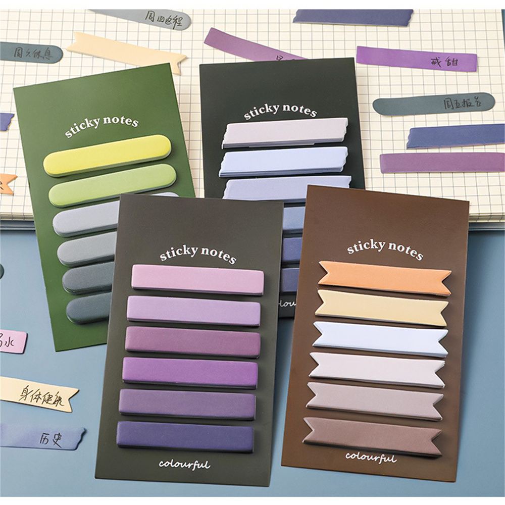 Set 120 tờ giấy ghi chú họa tiết dễ thương