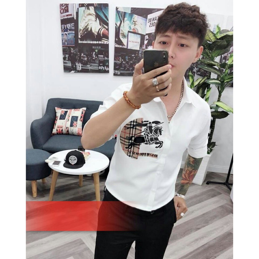 Áo Sơ Mi Nam Tay Dài ANH DUY SHOP SMTD15
