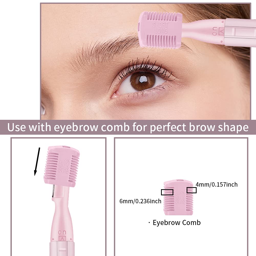 Máy Tỉa Lông Mày/Râu/Râu/Ria Mép/Cổ/Vùng Bikini/Lông Mày Bằng Điện Cho Nữ