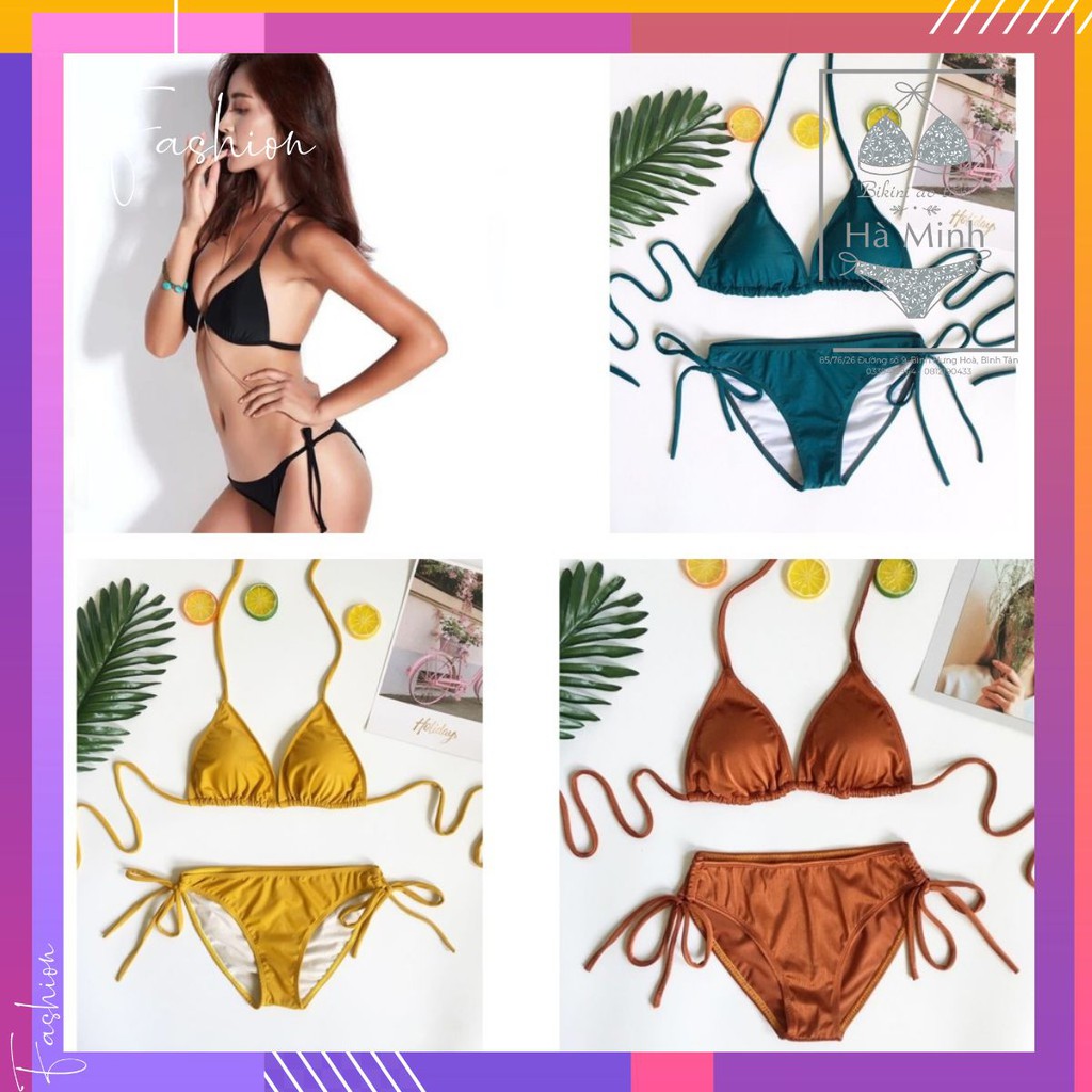 Bikini tam giác mảnh (nhiều màu) - Eva Shop - Sexcy, cực tôn dáng, giá tốt nhất