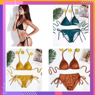 [Xưởng May Bikini Hà Minh] Bikini tam giác mảnh (nhiều màu) - Eva Shop - Sexcy, cực tôn dáng, giá tốt nhất