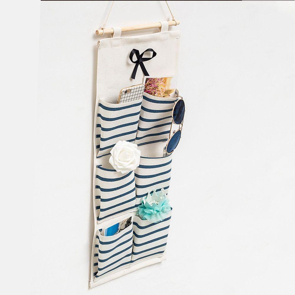 Túi Treo Tường Đựng Đồ Lót 6 / 8 Ngăn Tiện Dụng