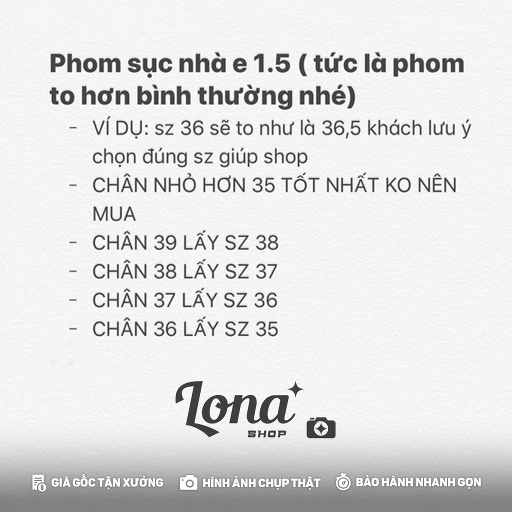 Giày Sục NY, Bán Rẻ Lấy Đánh Giá 5 Sao | LONA.SHOP | BigBuy360 - bigbuy360.vn