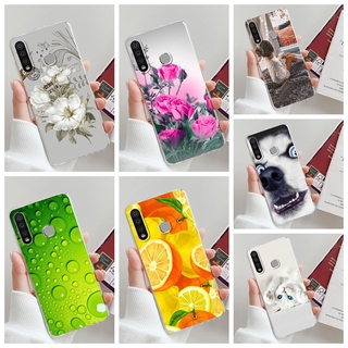 Ốp điện thoại TPU silicone mềm in họa tiết nhiều mẫu tùy chọn cho Vivo Y19 Y19 1915 U3 Y5S