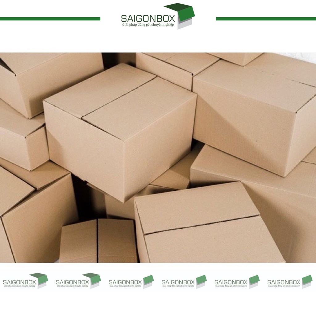 Combo 20 thùng hộp carton size 22x19x14 cm để đóng gói hàng hóa