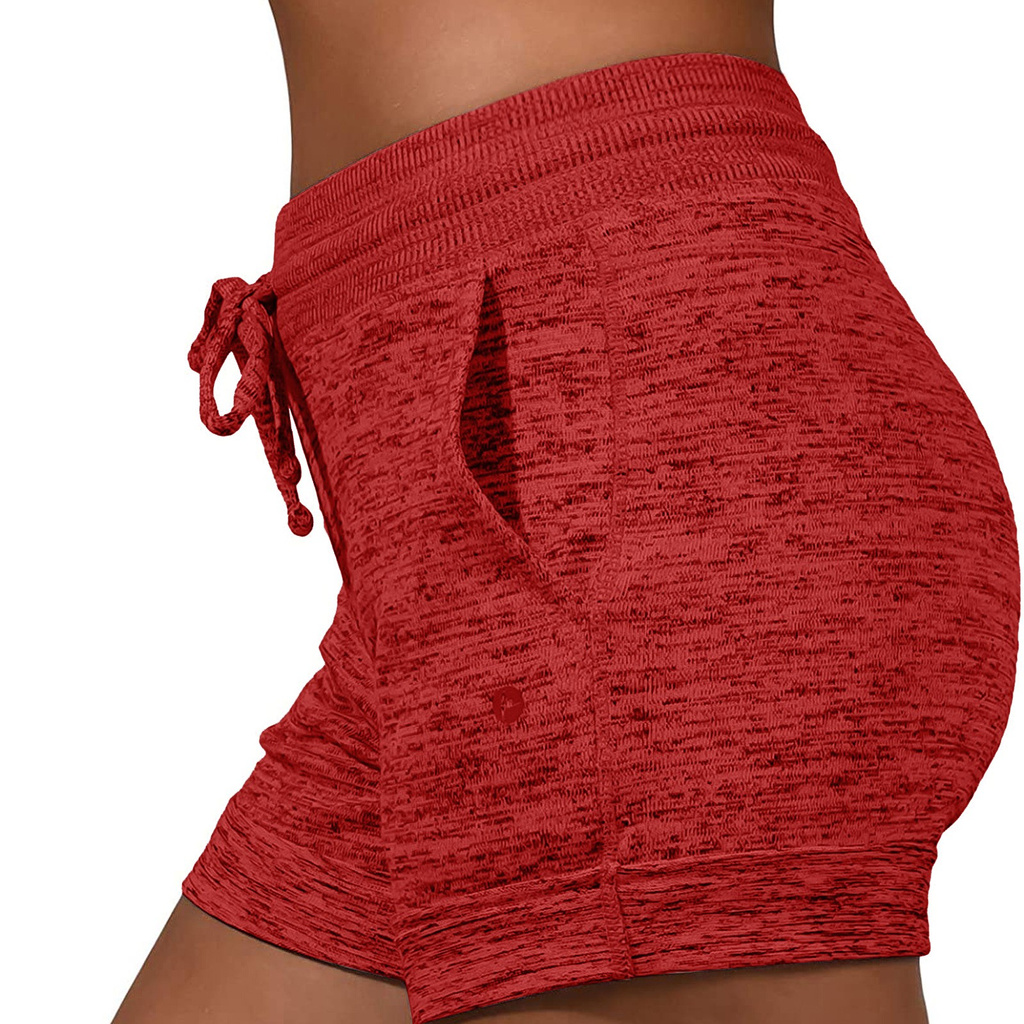 Women's Splicing  Frenulum Pocket  Elastic Hip Lift High Waist  Waist Yoga Pants