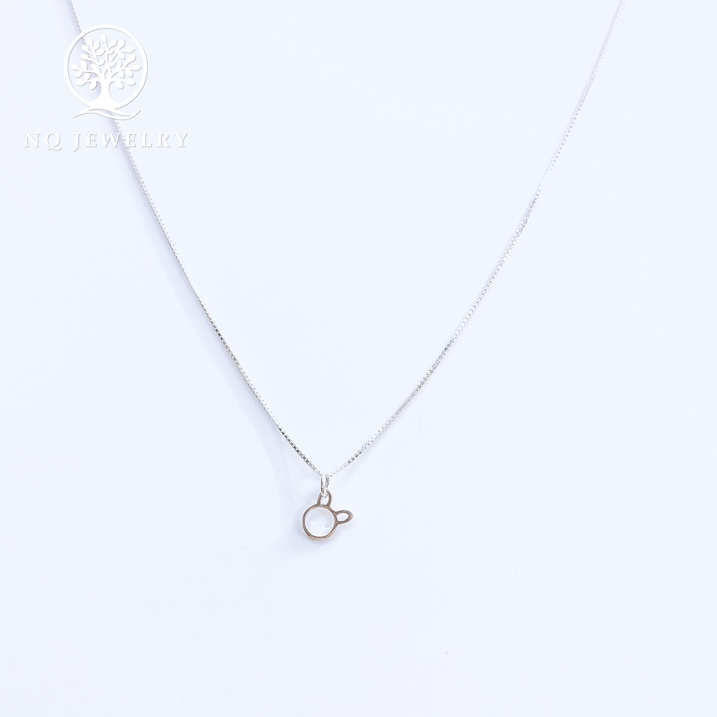 Dây chuyền bạc mặt cún - NQ Jewelry
