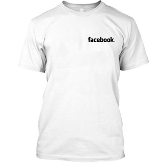Áo thun facebook logo ngực trái