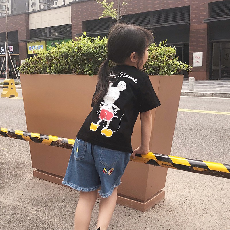 ÁO THUN HÌNH CHUỘT MICKEY CHO BÉ 12 KG - 25 KG