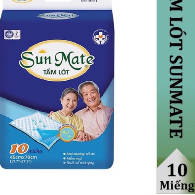 Miếng lót/ tấm lót SunMate cho mẹ bỉm sau sinh và người già