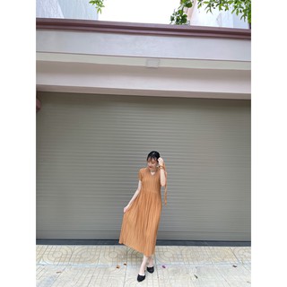 Váy bầu đầm bầu maxi chất cotton