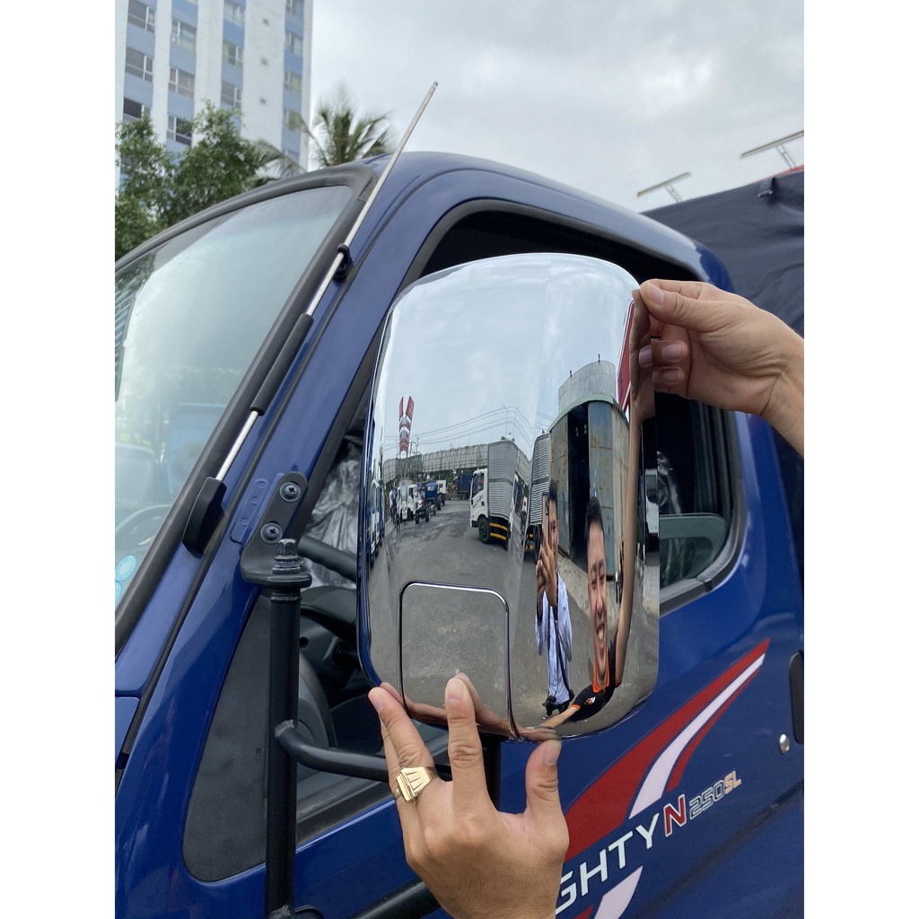 ỐP GƯƠNG CHIẾU HẬU CHO XE TẢI HYUNDAI N250, N250SL