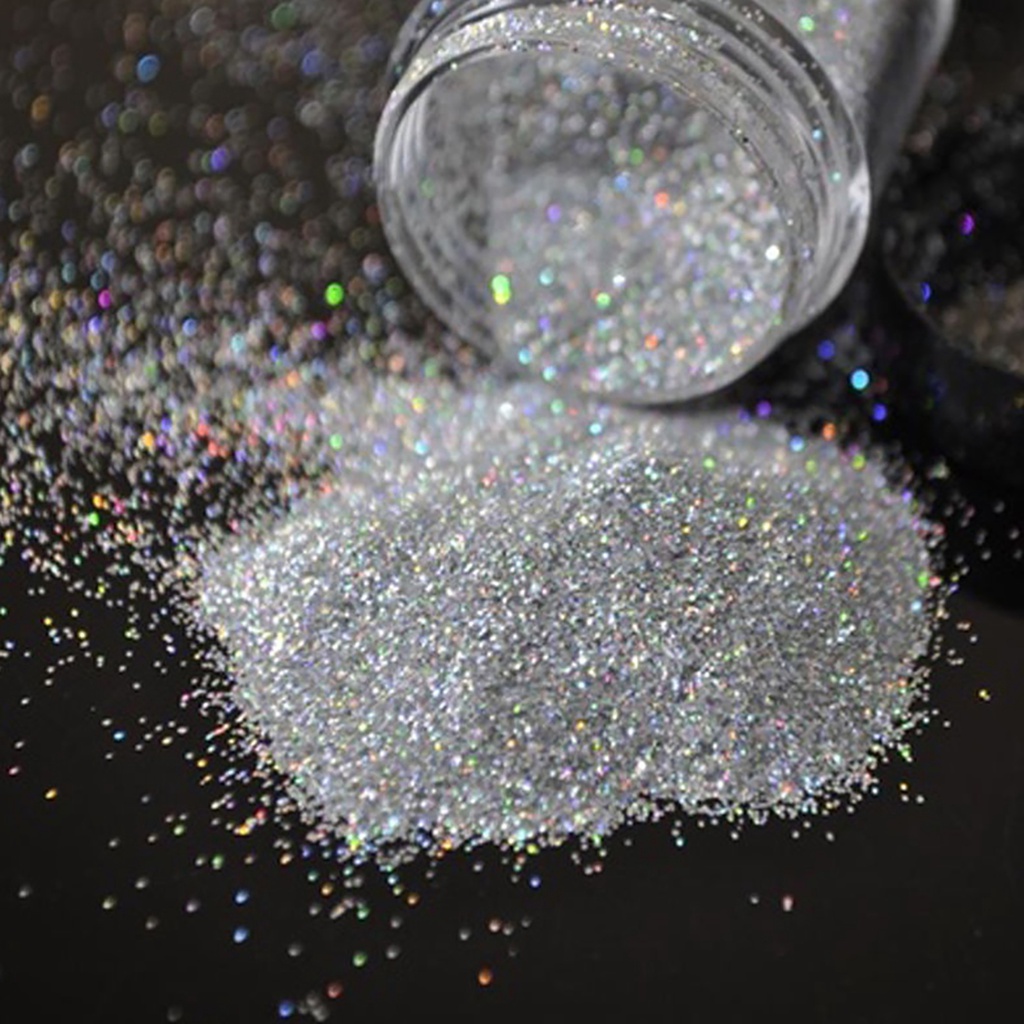 [Hàng mới về] Lọ bột kim tuyến trang trí móng tay 10g