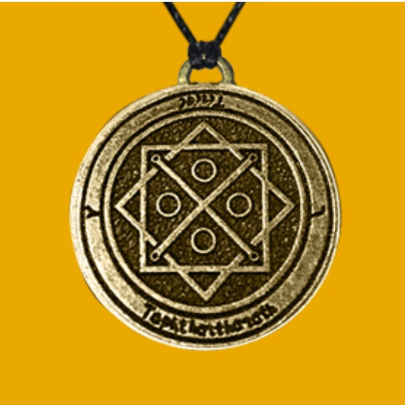 Jimat Đồng thau 30x1.8MM Mặt dây chuyền vận mệnh tôn sùng