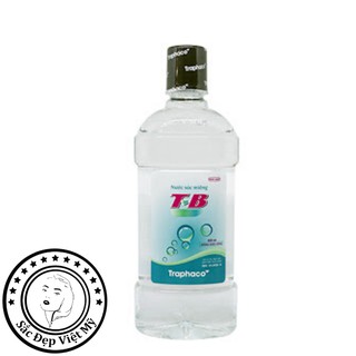 [Freeship]Nước Súc Miệng TB Khử Mùi, Kháng Khuẩn, Vệ Sinh Khử Mùi Miệng Cho Hơi Thở Thơm Mát Traphaco Chai 500ml