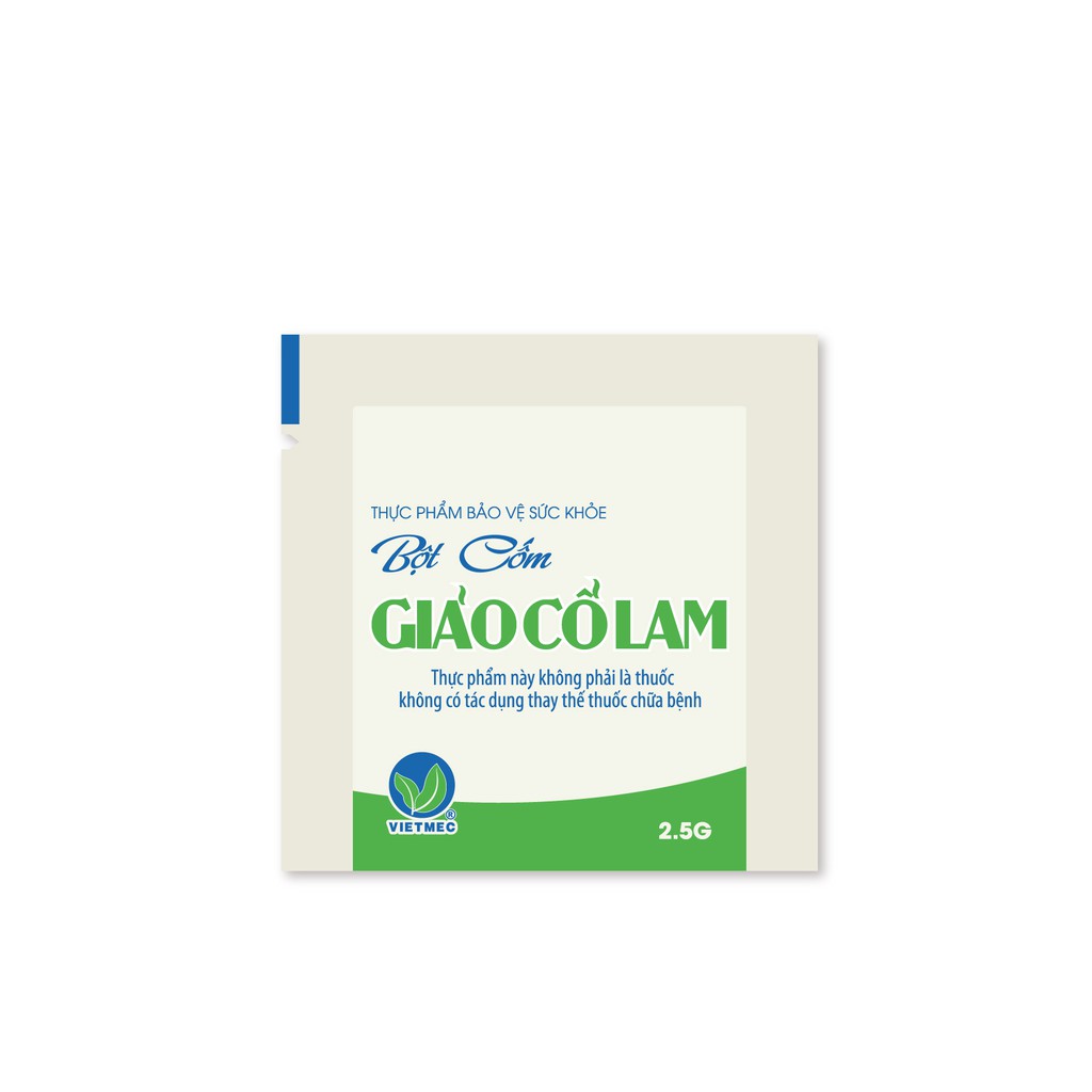 Gói lẻ Trà Thảo Dược Bột Cốm Giảo Cổ Lam - Thực Phẩm Bảo Vệ Sức Khoẻ - Hỗ Trợ Giảm Mỡ Máu, Giảm Đường và Cholesterol Máu | BigBuy360 - bigbuy360.vn