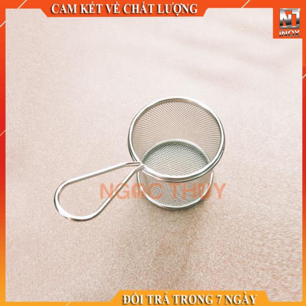 Rổ lưới chiên Inox tròn dùng cho nhà bếp