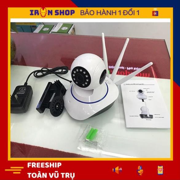 Camera WIFI Yoosee HD720P 3 Anten 720HD Siêu Nét 2019 | BigBuy360 - bigbuy360.vn