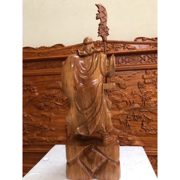 Tượng Quan Công Gỗ Hương