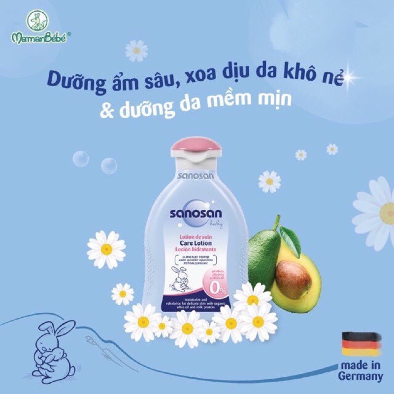 Dầu Mát Xa Organic Oliver Sanosan 200ml Chính Hãng