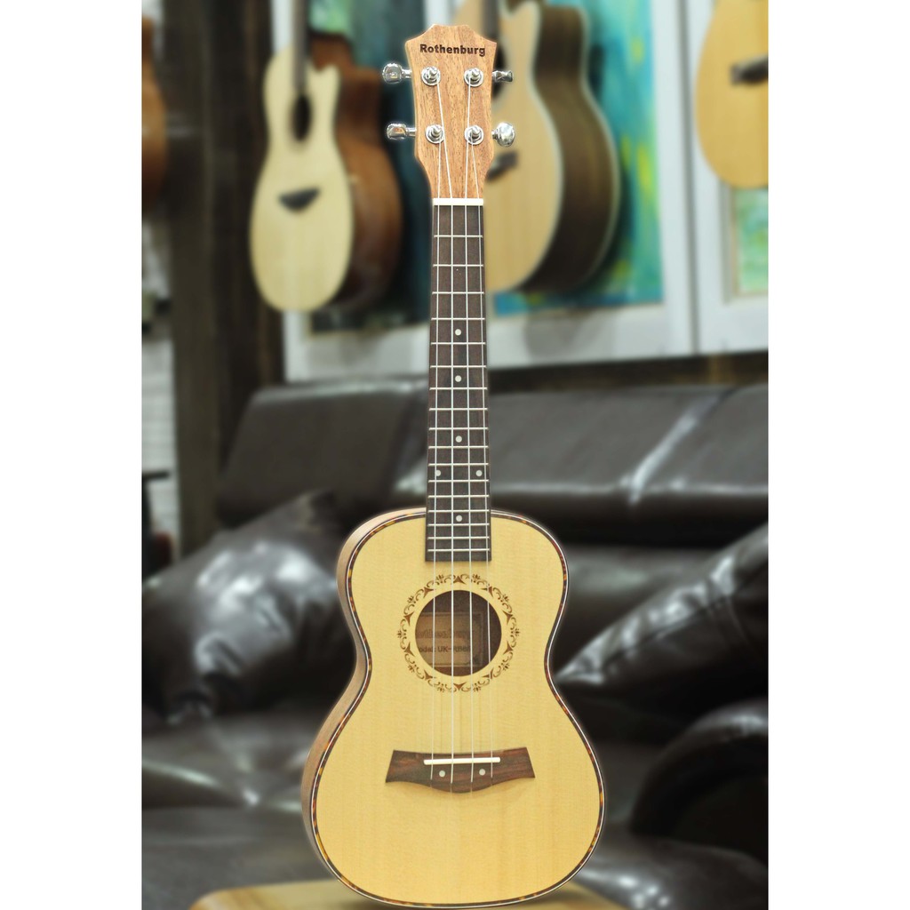 Đàn Ukulele Rothenburg RB65 (Full Solid - Gỗ thịt)