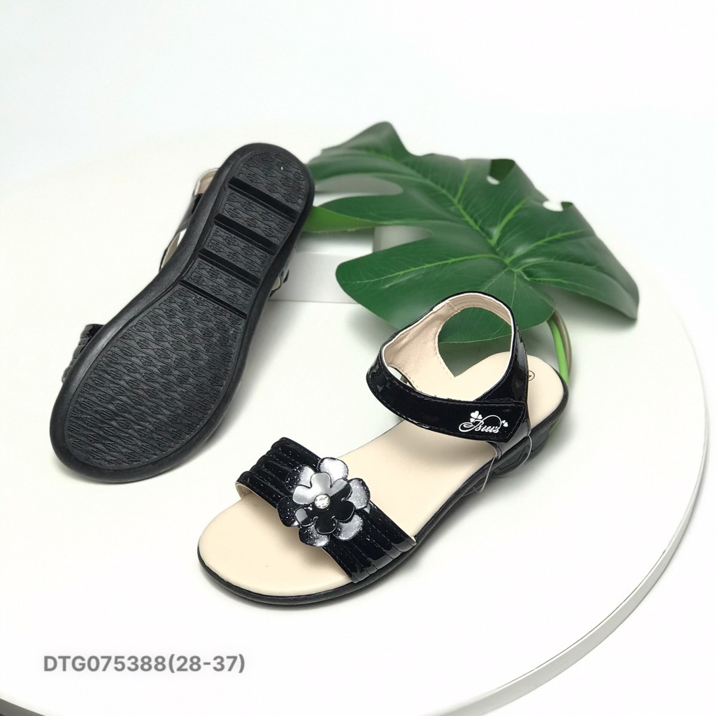 Sandal bé gái BlTIS 28-37 ❤️FREESHIP❤️ Dép quai hậu học sinh hoa mai cánh kép DTG075388