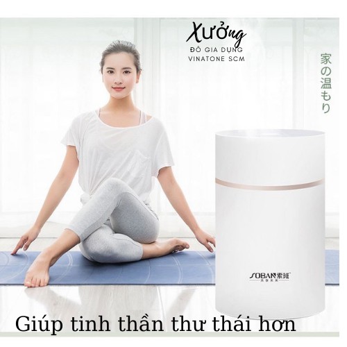 MÁY TẠO ĐỘ ẨM KHÔNG KHÍ SOBAN [GIÁ XƯỞNG], PHUN SƯƠNG, XÔNG TINH DẦU CAO CẤP, KHUẾCH TÁN HƯƠNG THƠM, SẠC ĐIỆN USB