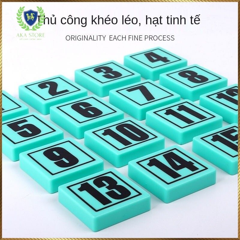 [FREESHIP] BẢNG XẾP SỐ TỪ TÍNH, ĐỒ CHƠI THÔNG MINH TOÁN HỌC chất liệu nhựa nguyên sinh ABS Cao cấp, AKA Store