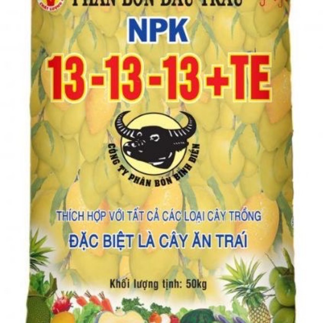 PHÂN BÓN ĐẦU TRÂU NB 13-13-13+TE 1kg