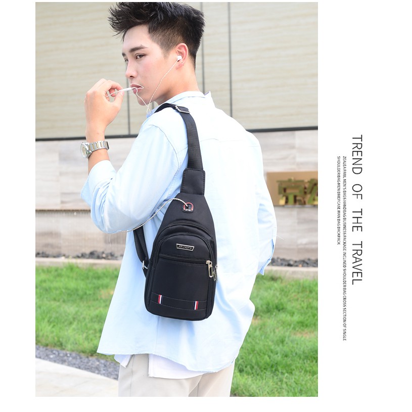 Túi Đeo Chéo - Đeo Ngực Nam Nữ thời trang chống nước Mã ĐN4