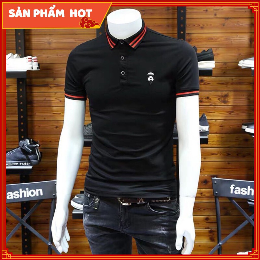 Áo Thun Có Cổ Nam Nữ Chất Đẹp Cá Tính 17