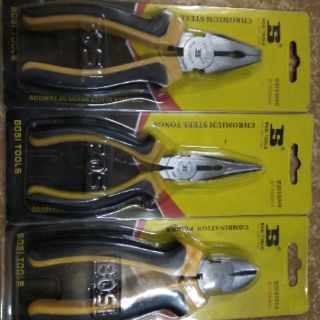 Kìm điện/ cắt/ nhọn  6", 8" Bosi