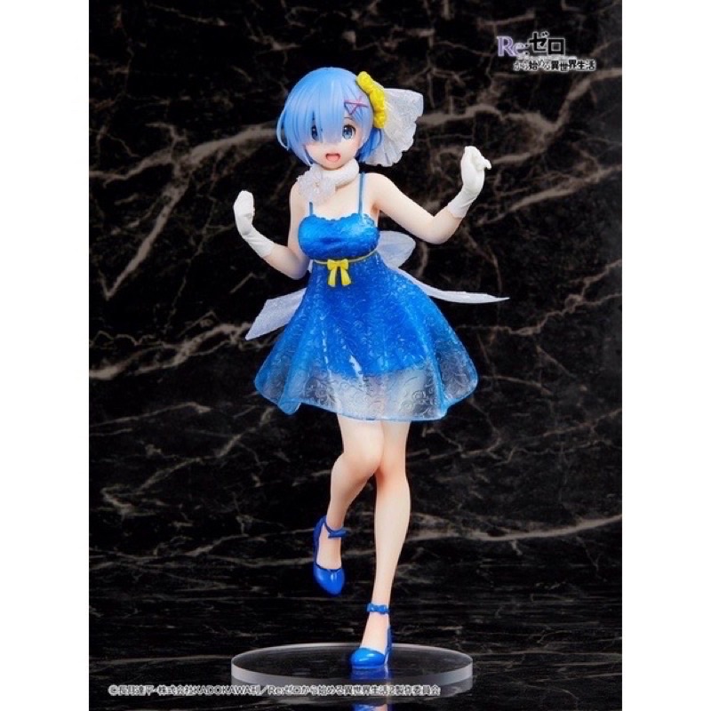 Mô hình Rem. Re:Zero Rem Precious Figure Clear Dress Ver