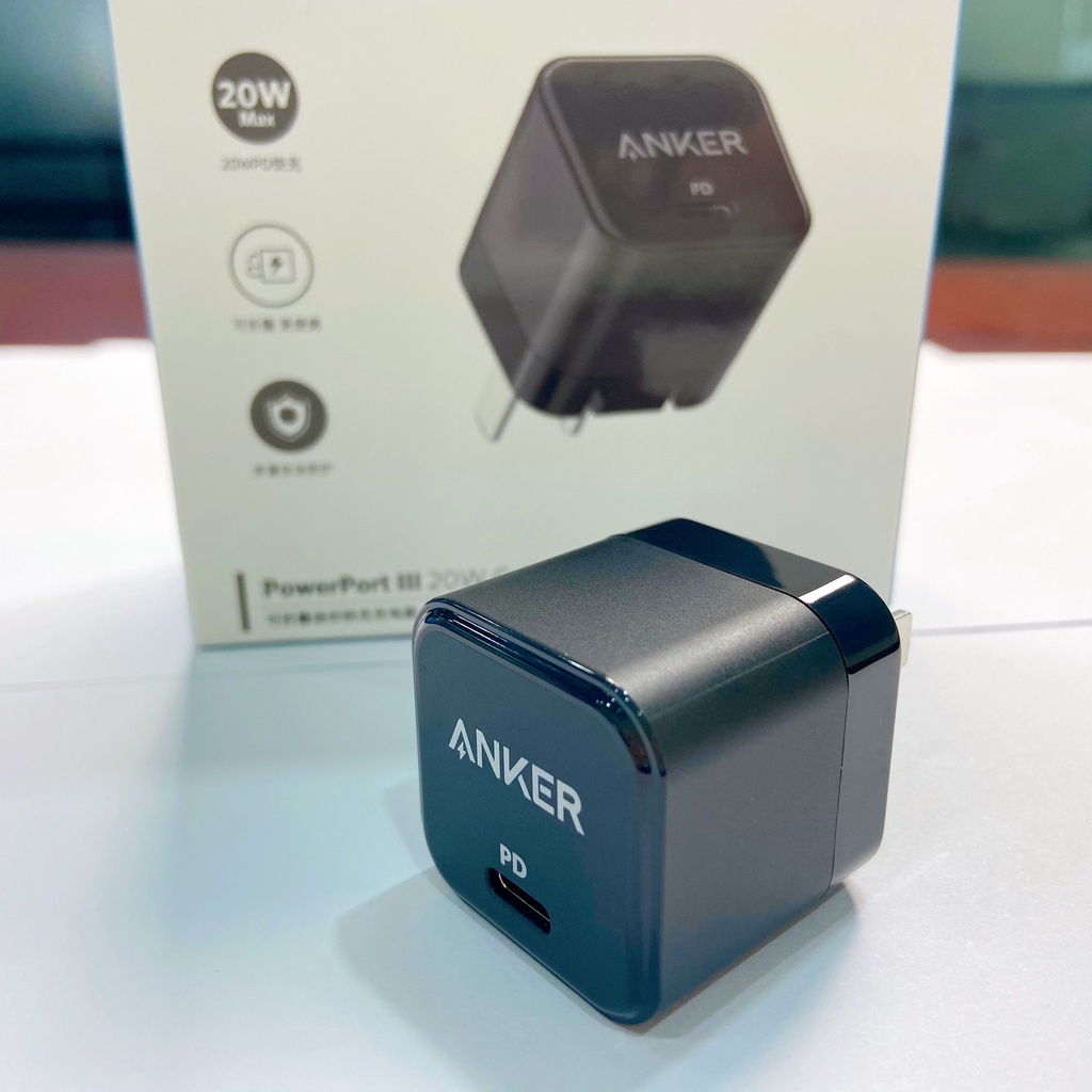 Củ sạc nhanh Anker A2149 PD 20w dùng cho iPhone/iPad - Bảo Hành Chính Hãng