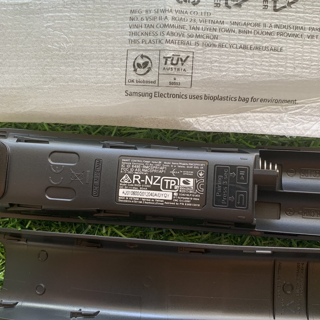 Điều khiển tivi Samsung Smart giọng nói chính hãng Việt Nam, mới 100% BN59-01330C TU-2020: TU4500 TU6500 TU8100 TU8500