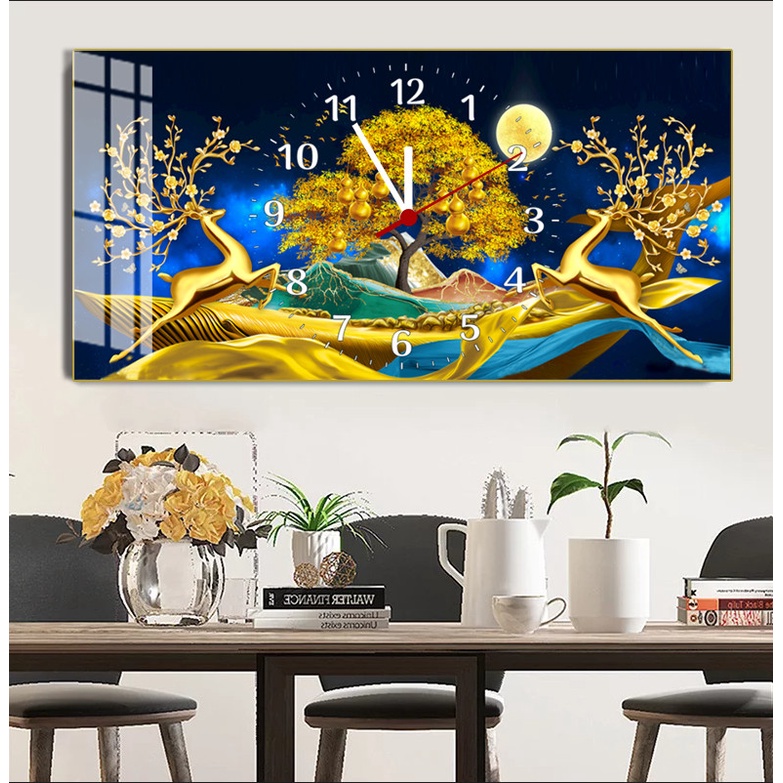 Đồng Hồ tranh Pha lê PVP DH29167