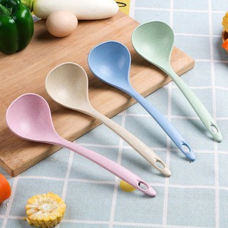 Muôi múc canh, thìa múc canh chất liệu lúa mạch