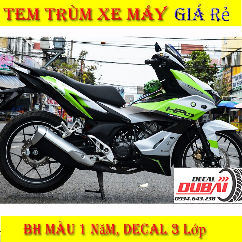 Tem Trùm Winner X Xanh Trắng Hp4