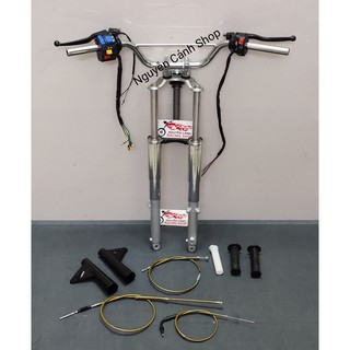 phuộc ghi đông xe CD 67 72 CL full như hình