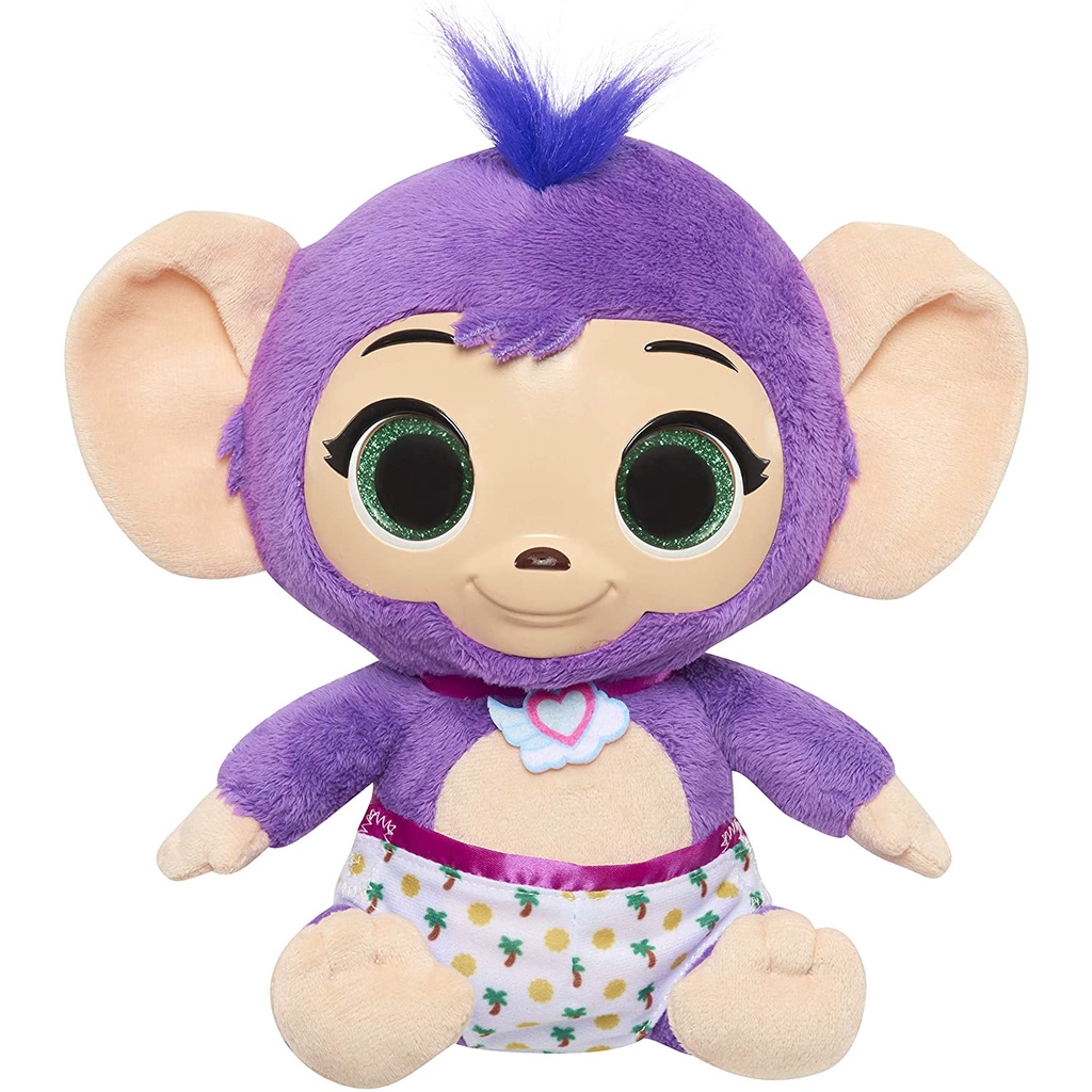Đồ chơi chú khỉ Disney Jr T.O.T.S. Tickle & Toot Baby Mitsu The Monkey, 10-inch Feature Plush, by Just Play