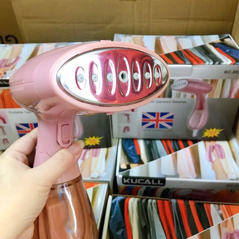 Bàn Là Hơi Nước Cầm Tay KuCall Công Suất 1500W, Bàn Ủi Hơi Nước Cầm Tay Mini